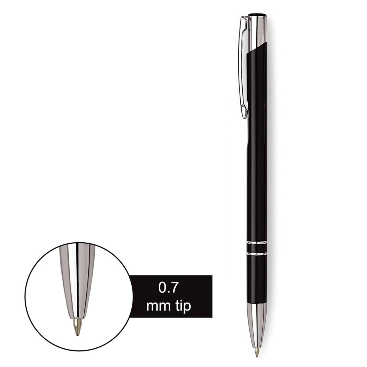 CrownLit Personalised Metal Pen – Make Your Brand Shine!