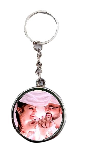 Key chain with Both side photo printing