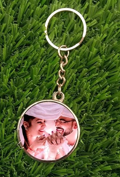 Key chain with Both side photo printing