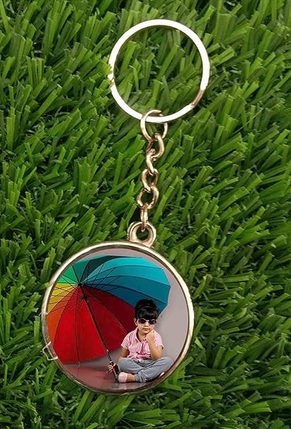 Key chain with Both side photo printing