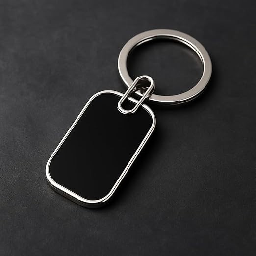 Moon Laser engraving Key chain
