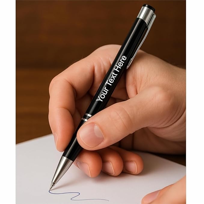 MOONPRINT MART Personalized Pen & Keychain Gift Set