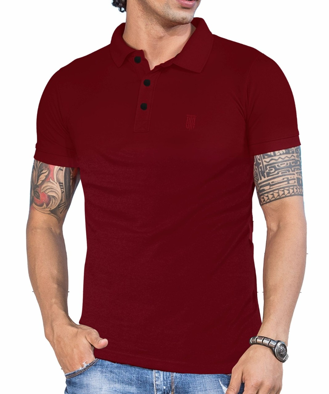 Men's Polo with Pocket Tshirt