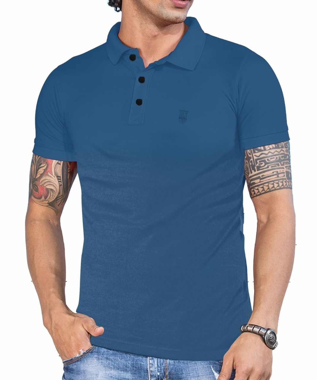Men's Polo with Pocket Tshirt